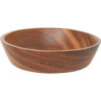 Medium Organic Acacia Wood Tapered Bowl