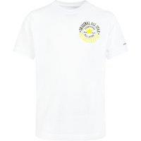 Logo Print Cotton T-Shirt with Short Sleeves