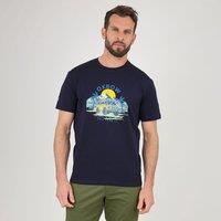 Van Logo Print T-Shirt in Cotton with Short Sleeves