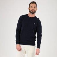 Cotton Knitted Jumper with Crew Neck