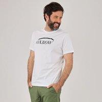 Large Logo Print T-Shirt in Cotton with Short Sleeves