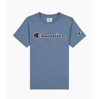 Embroidered Logo Cotton T-Shirt with Short Sleeves