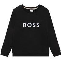 Cotton Mix Sweatshirt with Crew Neck