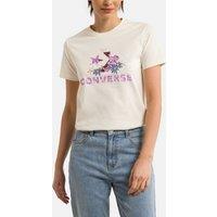 Star Chevron Cotton T-Shirt with Graphic Logo Print