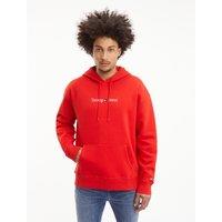 Linear Cotton Mix Hoodie with Logo