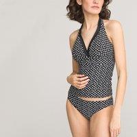 Graphic Print Tankini Top