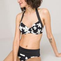 Floral Halterneck Bikini Top