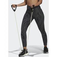 Optime Recycled Printed Cropped Gym Leggings