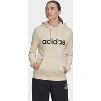 Essentials Linear Logo Print Hoodie in Cotton Mix