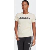 Loungewear Essentials Slim Linear Logo T-Shirt in Cotton