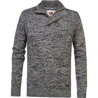 KWC206 Cotton Buttoned Jumper with Half Zip