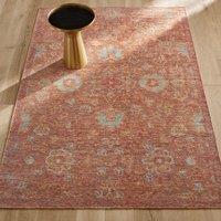 Teperli Hand-Knotted Wool Kilim Rug