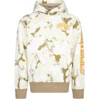 Camo Print Hoodie in Cotton Mix