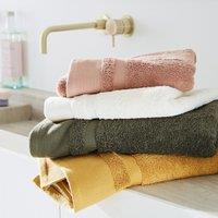 Set of 4 Kheops 600g/m2 Combed Cotton Washcloths