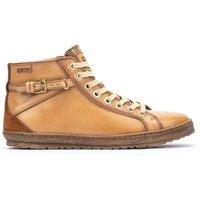 Lagos High Top Trainers in Leather