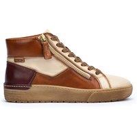 Vitoria High Top Trainers in Leather