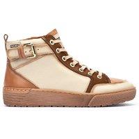 Vitoria High Top Trainers in Leather