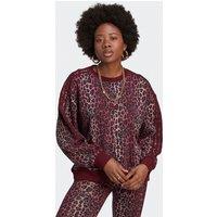 Graphics Leopard Print Sweatshirt in Cotton