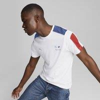 Motorsport BMW Cotton T-Shirt with Logo Print and Short Sleeves