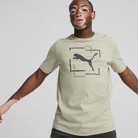 Evostripe Cotton T-Shirt with Graphic Logo Print and Short Sleeves