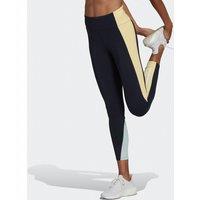 Own the Run Recycled Colour Block Cropped Running Leggings
