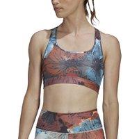 Medium Support Sports Bra with Logo Print
