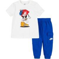 T-Shirt/Joggers Outfit in Cotton Mix