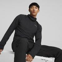 Logo Print Running Sweatshirt with High Neck