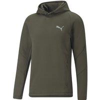 Evostripe Logo Print Hoodie in Cotton Mix