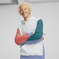 Colour Block Cotton Hoodie