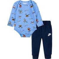 Bodysuit and Joggers Outfit in Cotton Mix