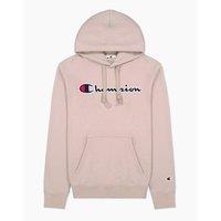 Embroidered Logo Hoodie in Cotton Mix