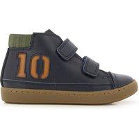 Kids Play Alpha Leather High Top Trainers