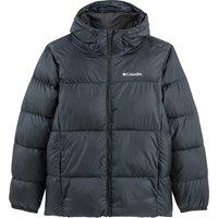 Two-Tone Padded Jacket with Hood