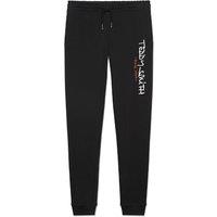 Logo Print Sports Joggers in Cotton