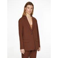 Single-Breasted Tailored Jacket