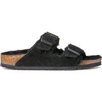 Arizona Fell Suede Mules with Faux Fur Lining