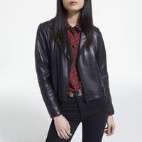 Leather Short Biker Jacket