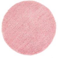 Hand Tufted Shimmer Shaggy Circle Rug