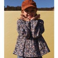 Printed Cotton Muslin Blouse