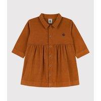 Baby's Velour Dress with Long Sleeves