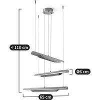 Henrio LED Triple Tube Ceiling Light