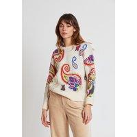 Maya Printed Jumper with Crew Neck