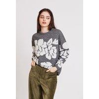 Mistinguett Floral Print Jumper with Crew Neck