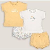 Pack of 2 T-Shirt/Bloomers Outfits in Cotton