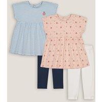Pack of 2 Outfits in Cotton