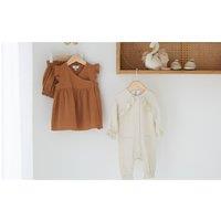 Cotton Ruffled Blouse/Bloomers Outfit