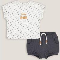 Cotton T-Shirt/Bloomers Outfit