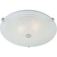 Glass Swirl Ceiling Lamp