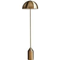 Contemporary Floor Light Antique Brass